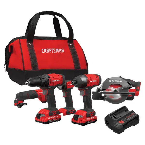 V20* Cordless 6 Tool Combo Kit (2 Batteries)