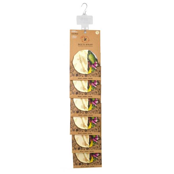 Photo of 3-Count Honey Comb Reusable Food Wrap