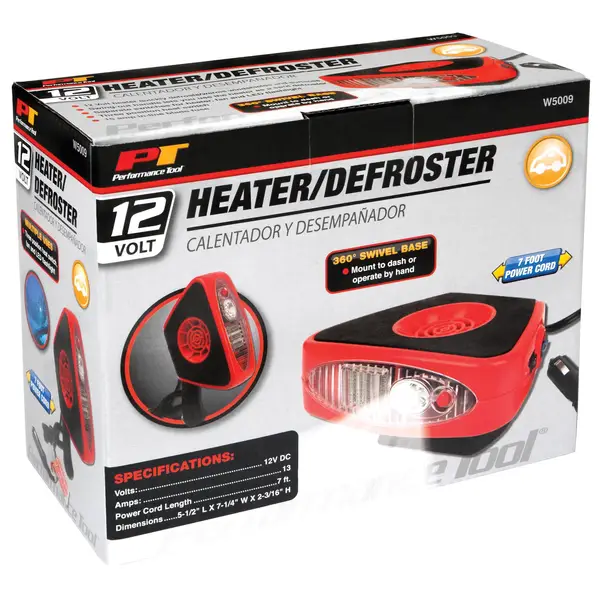 Get a windshield defroster and heater for $37.99