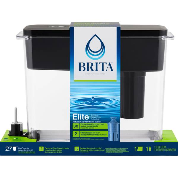 Brita Tap Water Filter System Water Faucet Filtration System with Filter  Change Reminder White, 1 ct - Pay Less Super Markets