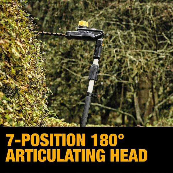 Dewalt pole deals hedge trimmer 20v