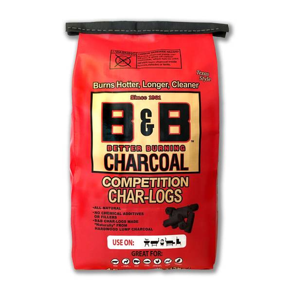 B&B Charcoal 30 Lb B&B Charcoal All Natural Char-Logs - B00106 | Blain ...