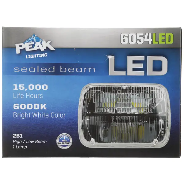 キエるマキュウ DO THE HANDSOME 7inch Sealed 7 Inch H6024 Round LED Headlights Black High Low Sealed Beam
