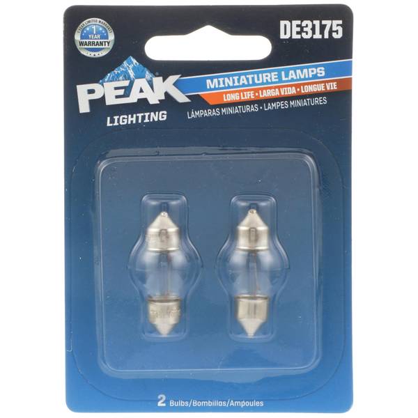 Peak 2 Pack De3175 Long Life Bulbs De3175ll Bpp Blains Farm And Fleet