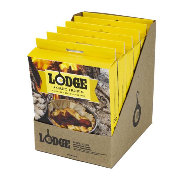 Lodge Camp Dutch Oven Parchment Paper Liners, 20 - 8 pack