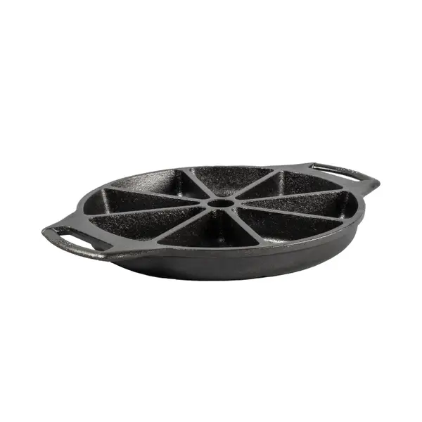 Lodge Cast Iron Pie Pan with Silicone Handles, 9.5