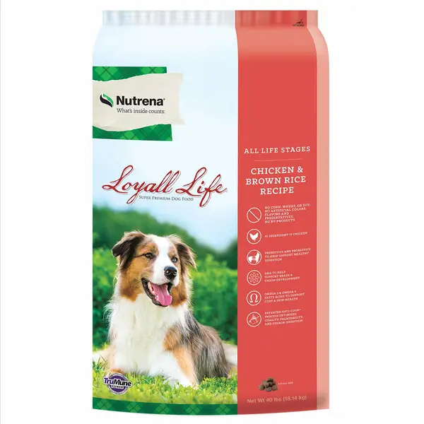 Loyall Life 40 lb All Life Stages Chicken Brown Rice Dog Food