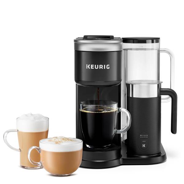 Keurig - K-Cafe Smart Single Serve Coffee Maker - Black