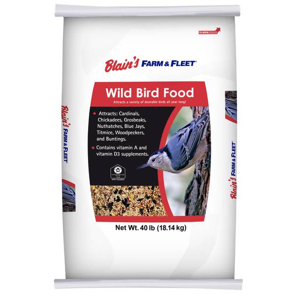 Valley Farms Hi-Flite Wild Bird Food - Best Value Blend for All Species of  Birds (40 LBS)