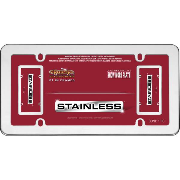 Photo of Stainless Steel License Plate Frame