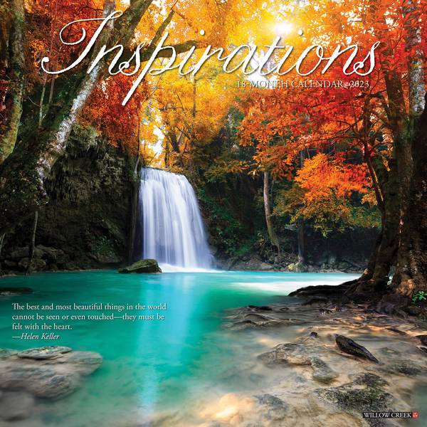 Willow Creek Press 2023 Inspirations Wall Calendar 26441 Blains