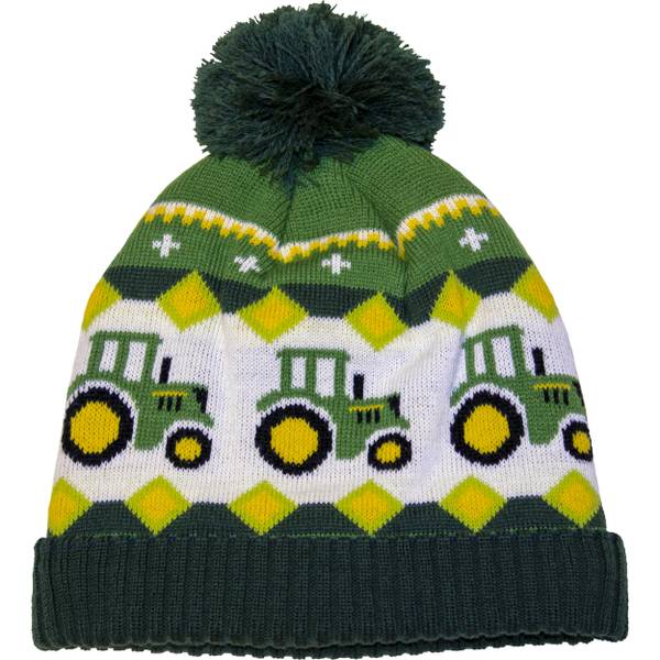 John Deere TB Tractor Pom Cuff Hat Grn/Wht - J2H509GT-OS | Blain's Farm ...