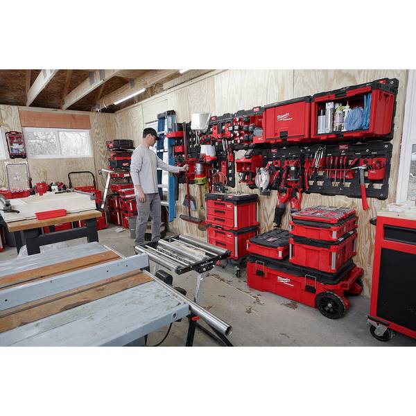 🧰 Milwaukee Tool 48-22-8332 Wide Hook – For PACKOUT Wall-Mounted Storage System – Red/Black Polymer & Steel