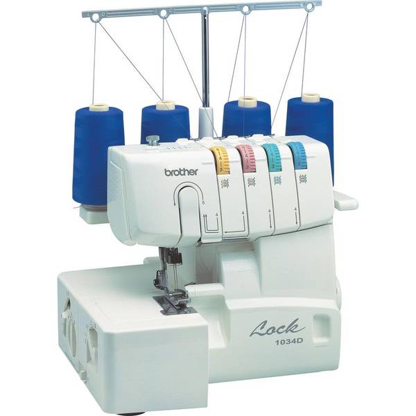 Brother Strong and Tough 3/4 Thread Serger with Differential Feed in White