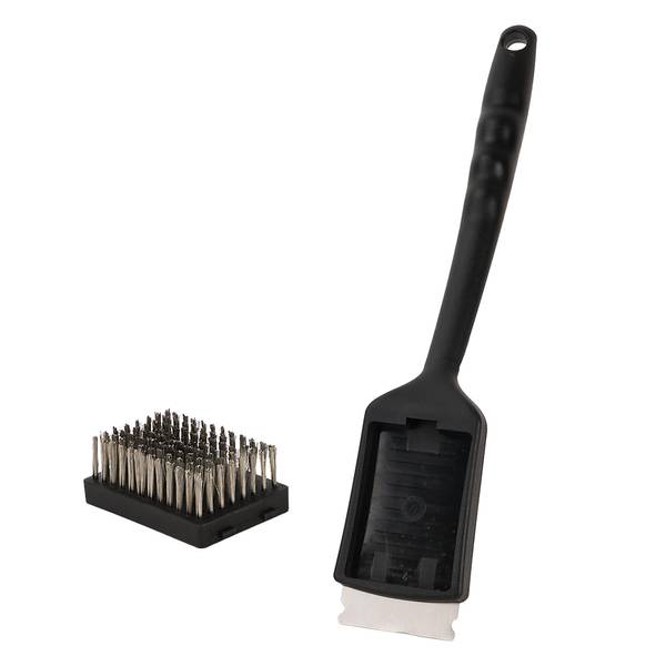1/2/3Pcs BBQ Grill Cleaning Brush Barbecue Brush Cleaning Tools Stainless  Steel Wire Scraper Outdoor