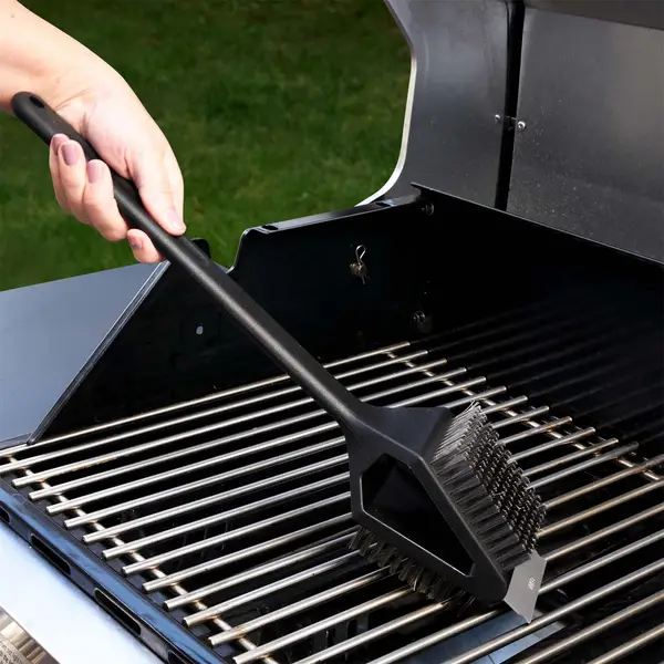 Mr. Bar-B-Q Triangle Plastic 16-in Grill Brush in the Grill