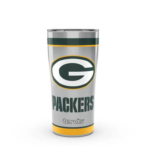 Logo Chair 20 oz Green Bay Packers Native Stainless Tumbler - 612
