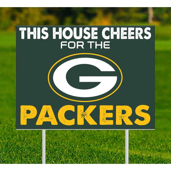 Green Bay Packers NFL Football Long Heavy Steel Sign Green Bay 