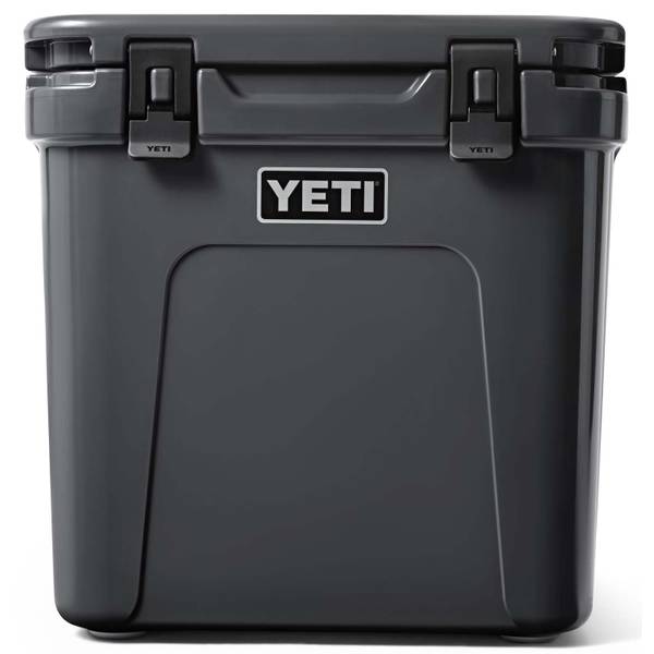 Blue 160-Quart Wheeled Latch Tote with Handle