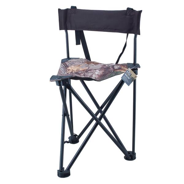 Ridgeline All-Weather Foldable Hunting Camping Chair, Steel