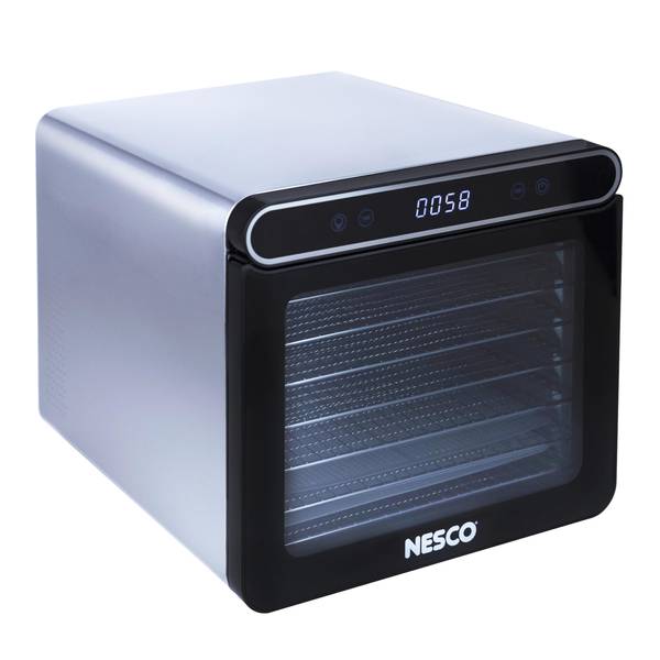 Nesco 7 Tray Stainless Steel Digital Dehydrator - Food Dehydrators