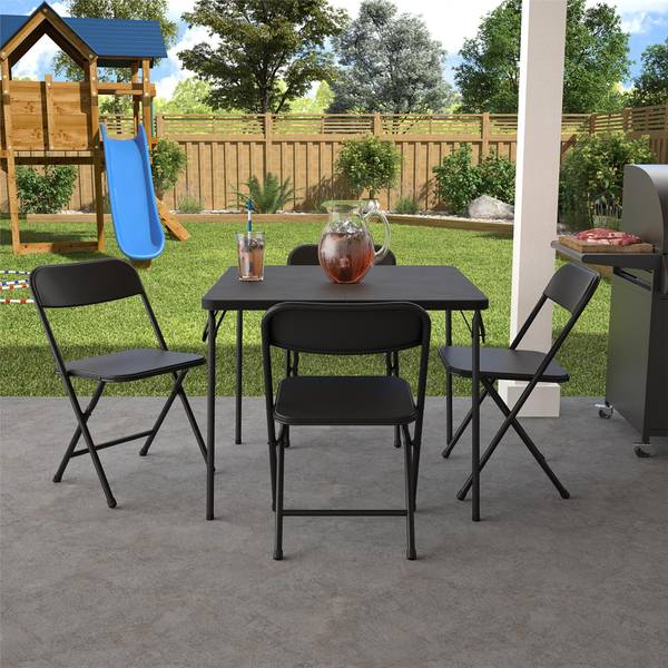 Cosco folding shops table and chairs