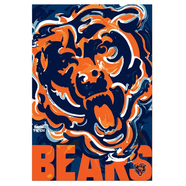 Evergreen Chicago Bears Orange & Blue Logo Garden Flag, Best Price and  Reviews