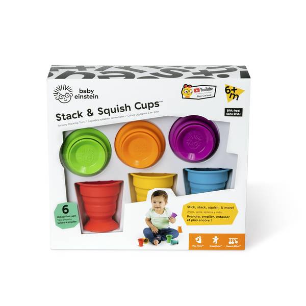 Baby Einstein Squish and Stack Cups 12494 Blain's Farm & Fleet