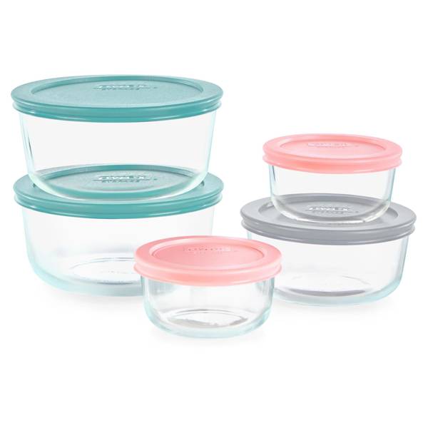 Pyrex 10-Piece Simply Store Food Storage Set