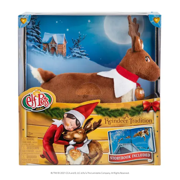 The Elf on the Shelf Elf Pets Traditions 2 Pack: A St Bernard, An