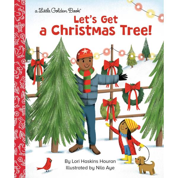 Little Golden Books Let's Get a Christmas Tree Book