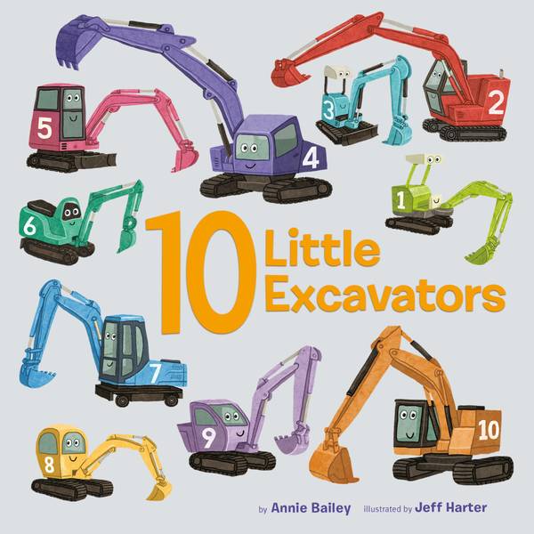 Photo of 10 Little Excavators Book