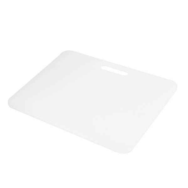 KitchenAid Classic Nonslip Plastic Cutting Board, 8x10-Inch, White