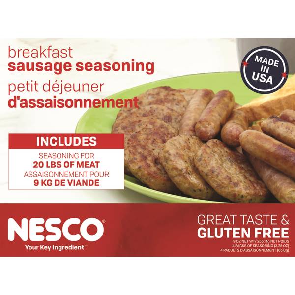 Nesco 20 Lb Breakfast Sausage Seasoning Bfss 20n Blains Farm And Fleet