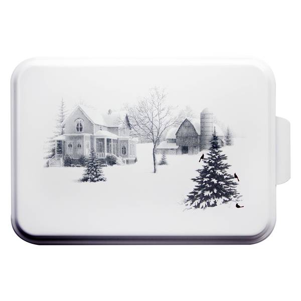 Photo of 13" x 9" x 2.5" Winter Farmhouse Cake Pan