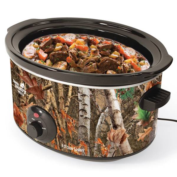 NOZAYA 8-quart extra large slow cooker