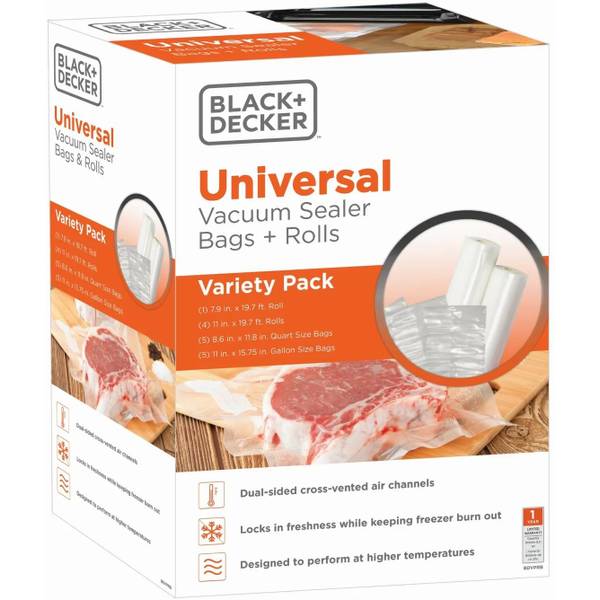 Black + Decker Universal Bag and Roll Variety Pack - BDVPRB