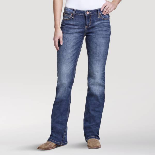 Jeans Wrangler Donna Modello Retrò Mae - Gonna Larga, Vestibilità Comoda - Nuovo Con Etichette