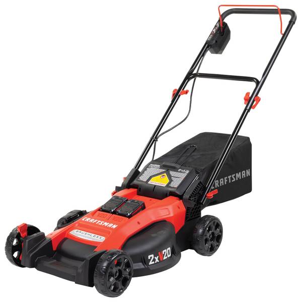 Craftsman V20 2x20V 20 Brushless Cordless Push Mower CMCMW220P2 - Main Image