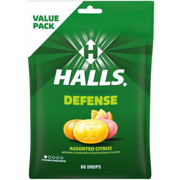 Photo of Defense Citrus Drops, 80 Count