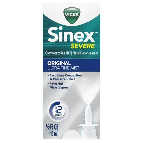 Photo of .5 oz Sinex Severe Original Nasal Spray