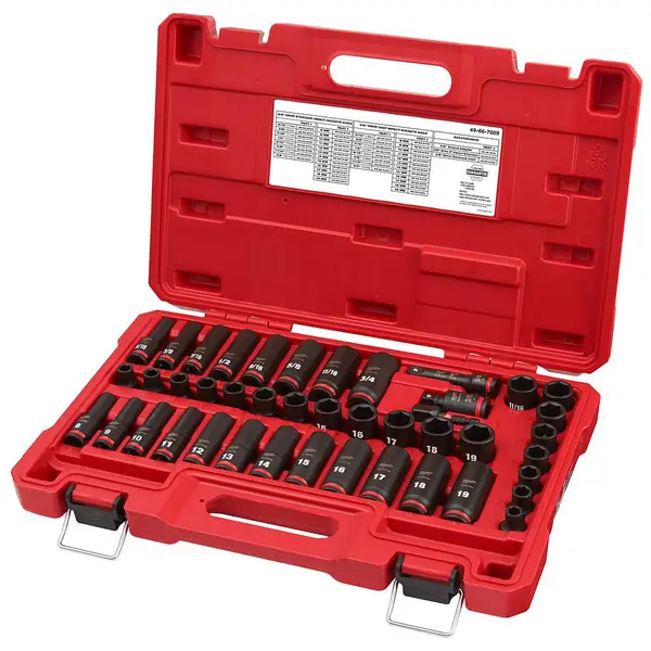 Milwaukee 43-Piece SHOCKWAVE Impact Duty 3/8