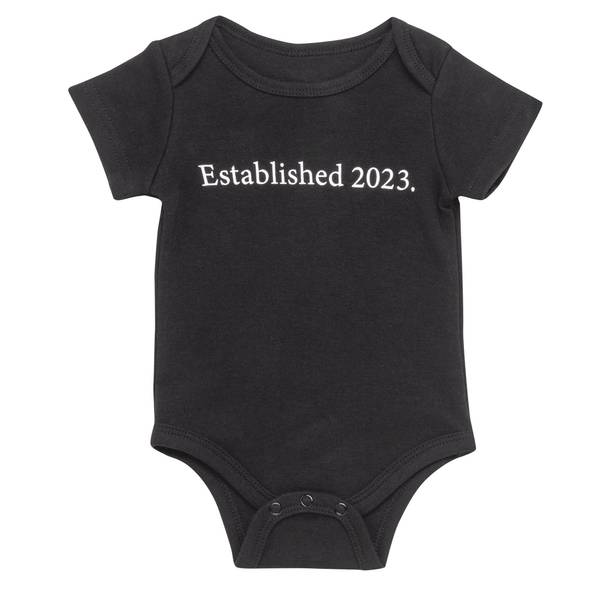 Photo of Infant Kids' Established 2023 Bodysuit