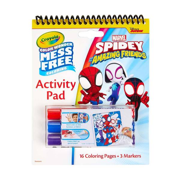 Crayola Spidey and Friends Color Wonder Activity Pad - 75-2783