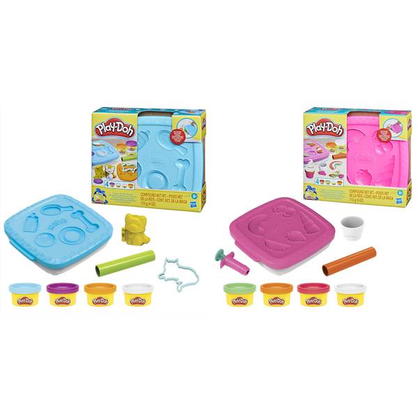Play-Doh Zoom Zoom Vacuum Cleanup Set 5 Colors Arts & Crafts Activity  Playset