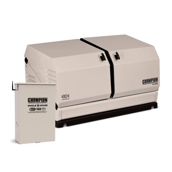 Photo of 14kW aXis Home Standby Generator System with 150-Amp aXis Automatic Transfer Switch