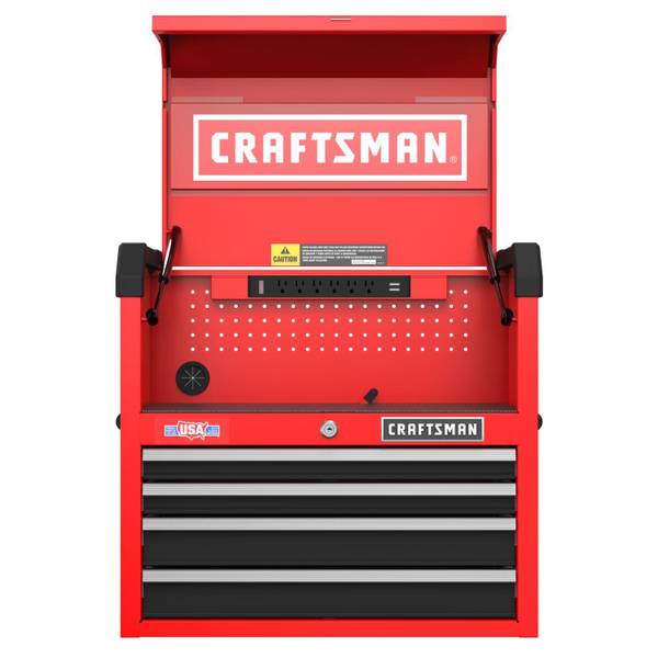 Craftsman 26 4 Drawer Tool Chest Cmst98267rb Blains Farm And Fleet