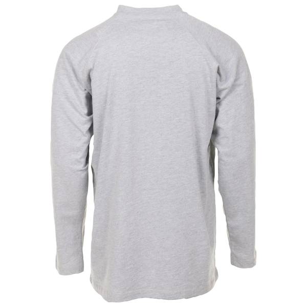 Work N' Sport Men's Long Sleeve Jersey Henley - 89567-003WS