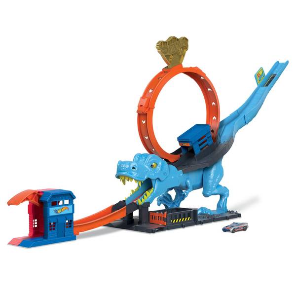  Hot Wheels Dragon Blast Play Set with Launcher for