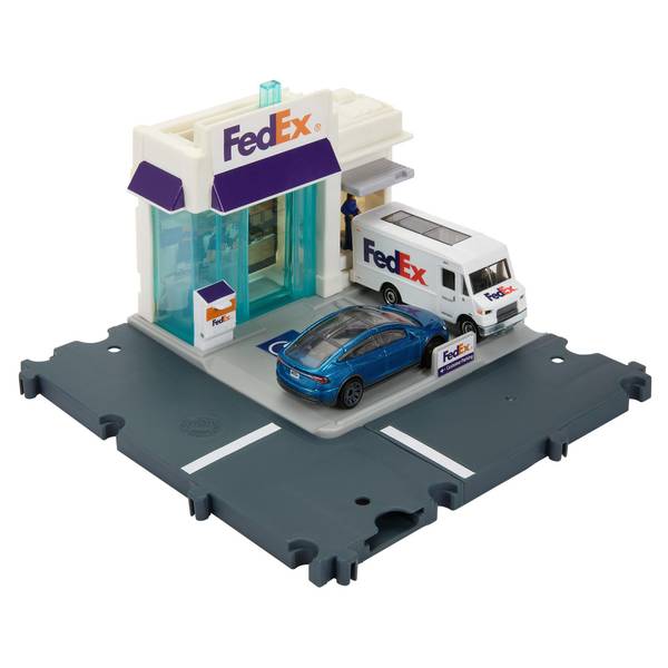 Matchbox Action Drivers FedEx Package Center Playset HDL10